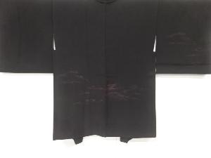 波模様織り出し絵羽織